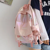 Waterproof College Ladies Backpack Female School Bag Laptop Student Girl