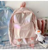 Waterproof College Ladies Backpack Female School Bag Laptop Student Girl