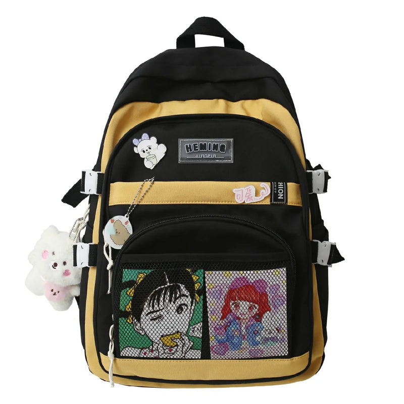 Waterproof College Laptop Backpack for Men and Women