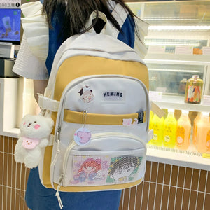 Waterproof College Laptop Backpack for Men and Women