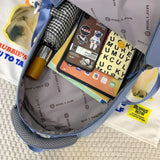 Waterproof College Mesh Backpack Female School Bag Laptop Student Girl