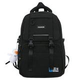Waterproof College Mesh Backpack Female School Bag Laptop Student Girl