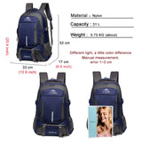 Waterproof College Student Backpack Men Large-capacity Hiking Back Pack
