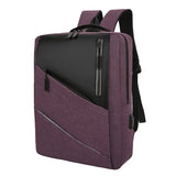 College Students Laptop Schoolbag Backpack Panelled Patchwork Travel Backpacks