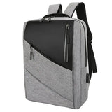 College Students Laptop Schoolbag Backpack Panelled Patchwork Travel Backpacks