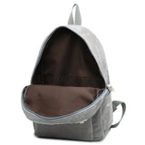 Stylish Corduroy School Backpack for Teens