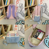 Waterproof Teen Girls Backpack Large Capacity Laptop Travel Bag