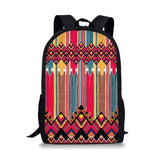 Stripe Schoolbag Student School Backpack Waterproof Bagpack Capacity