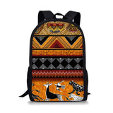 Stripe Schoolbag Student School Backpack Waterproof Bagpack Capacity