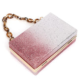 Color-changing Paillette Mini Flap Purse Handbag Women Evening Bag