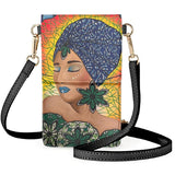 Coloranimal African Lady Ethnic Tribal Bohemian Wallet & Phone Bag