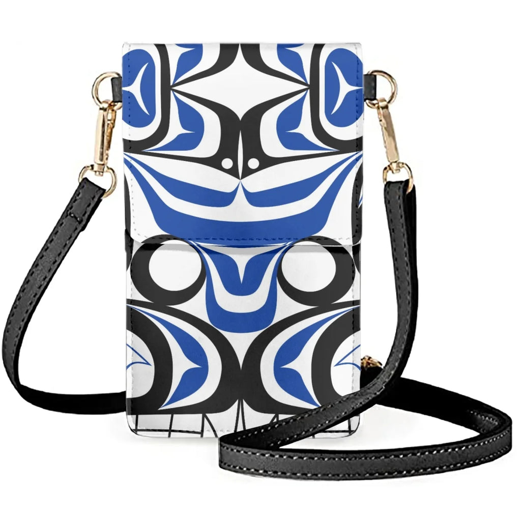 Coloranimal African Tribal Pattern Leather Phone Bag for Women