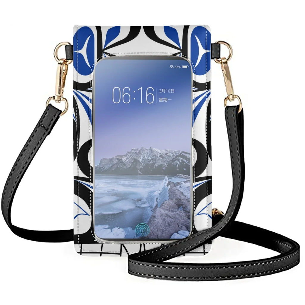 Coloranimal African Tribal Pattern Leather Phone Bag for Women