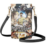 Coloranimal Anime Attack On Giant Ladies Literary Portable Bag