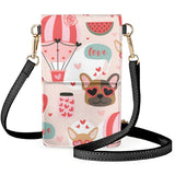 Coloranimal Watermelon Pug Girl Phone Bag Leather Wallet