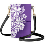 Coloranimal Polynesia Leather Texture Mobile Phone Bag