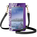 Coloranimal Polynesia Leather Texture Mobile Phone Bag