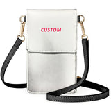 Coloranimal Daisy Cartoon Smiling Face Floral Portable Phone Bag