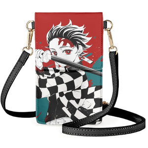 Demon Slayer Blade Lady Long Waterproof Wallet Mobile Phone Bag