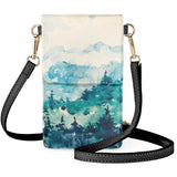 Coloranimal Landscape Painting Sun Ladies Art Phone Bag