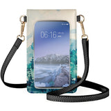 Coloranimal Landscape Painting Sun Ladies Art Phone Bag