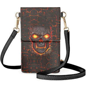 Coloranimal Lightning Skull Phone Bag Wallet