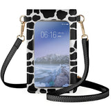 Coloranimal Milk Pattern Spot Style Ladies Artistic Leather Waterproof Mobile Ph