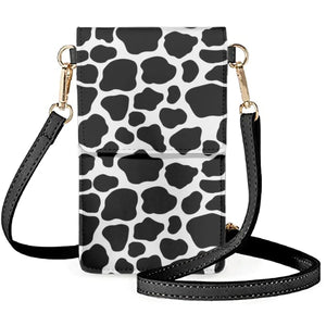 Coloranimal Milk Pattern Spot Style Ladies Artistic Leather Waterproof Mobile Ph