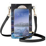 Coloranimal Moonlit Rural Scenery Phone Bag
