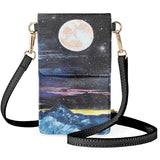 Coloranimal Moonlit Rural Scenery Phone Bag