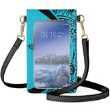 Coloranimal Turtle Leather Waterproof Phone Bag Mini Wallet Purse