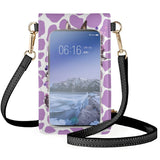 Coloranimal Pug Rose Leopard Giraffe African Tribal Leather Phone Bag