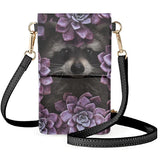 Coloranimal Raccoon Parrot Animal Phone Bag Lady Wallet