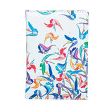Colored Bird Passport Cover Waterproof PU Leather Holder