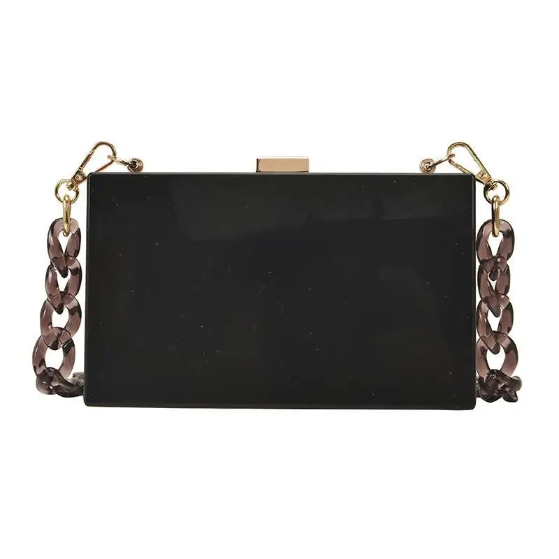 Colorful Acrylic Clutch Bag For Evening Party