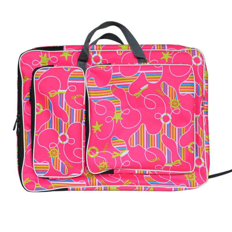 Colorful Art School Bag 8K Drawing Board Art Supplies Storage Backpack