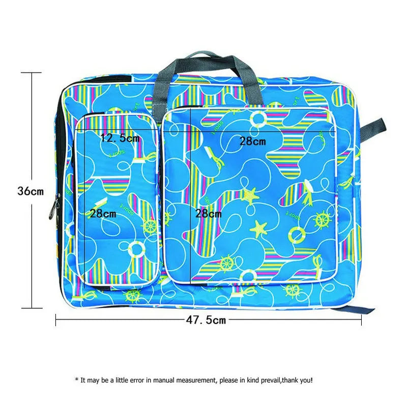 Colorful Art School Bag 8K Drawing Board Art Supplies Storage Backpack