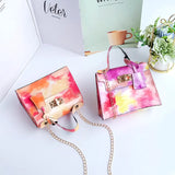 Colorful Cloud Handbag Small Square Bag Women Shoulder Bags All-match Hot