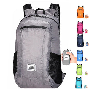 Colorful Folding Backpack Men Women Waterproof Outdoor Travel Bag