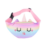 Girls Unicorn Waist Pack Fanny Pack Crossbody Bag Shoulder Bag