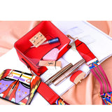 Colorful Graffiti Transparent Shoulder Bags PVC Jelly Bag