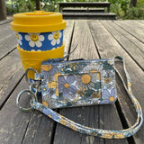 Colorful Journey Cotton Lanyard Wallet for Women