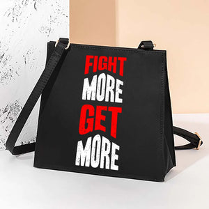Colorful Letter Square Bag Women Tote Crossbody Shoulder Shopping Bag