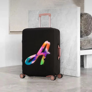 Colorful Letters Luggage Cover Elastic Dust Cover Anti-scratch