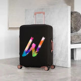 Colorful Letters Luggage Cover Elastic Dust Cover Anti-scratch