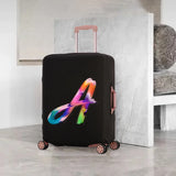 Colorful Letters Luggage Cover Elastic Dust Cover Anti-scratch