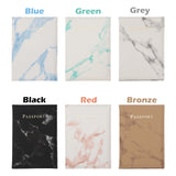 Colorful Marble Passport Cover Waterproof Case Holder Travel Cover