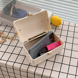 Colorful Pattern Small Women Square Bags Candy Portable Shoulder Messenger Bag