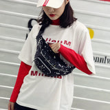 Colorful Unisex Casual Waist Packs Fanny Pack Belt Zipper Pouch