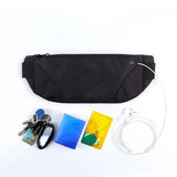 Colorful Waist Bag Waterproof Belt Pouch Zip Fanny